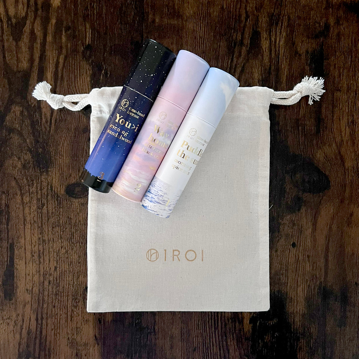 Incense Delights Gift Set(お香・塗香・ギフト用ポーチのセット)