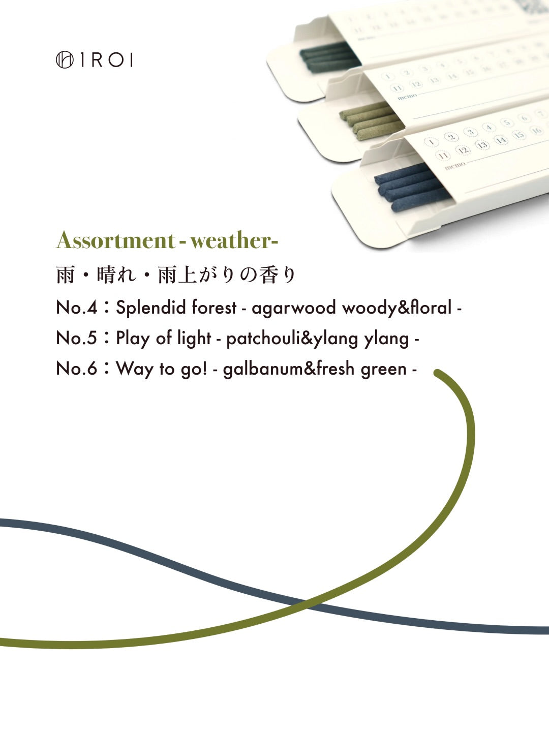 All Assortment Box（time・weather・journey トライアルセット全3種類 ）
